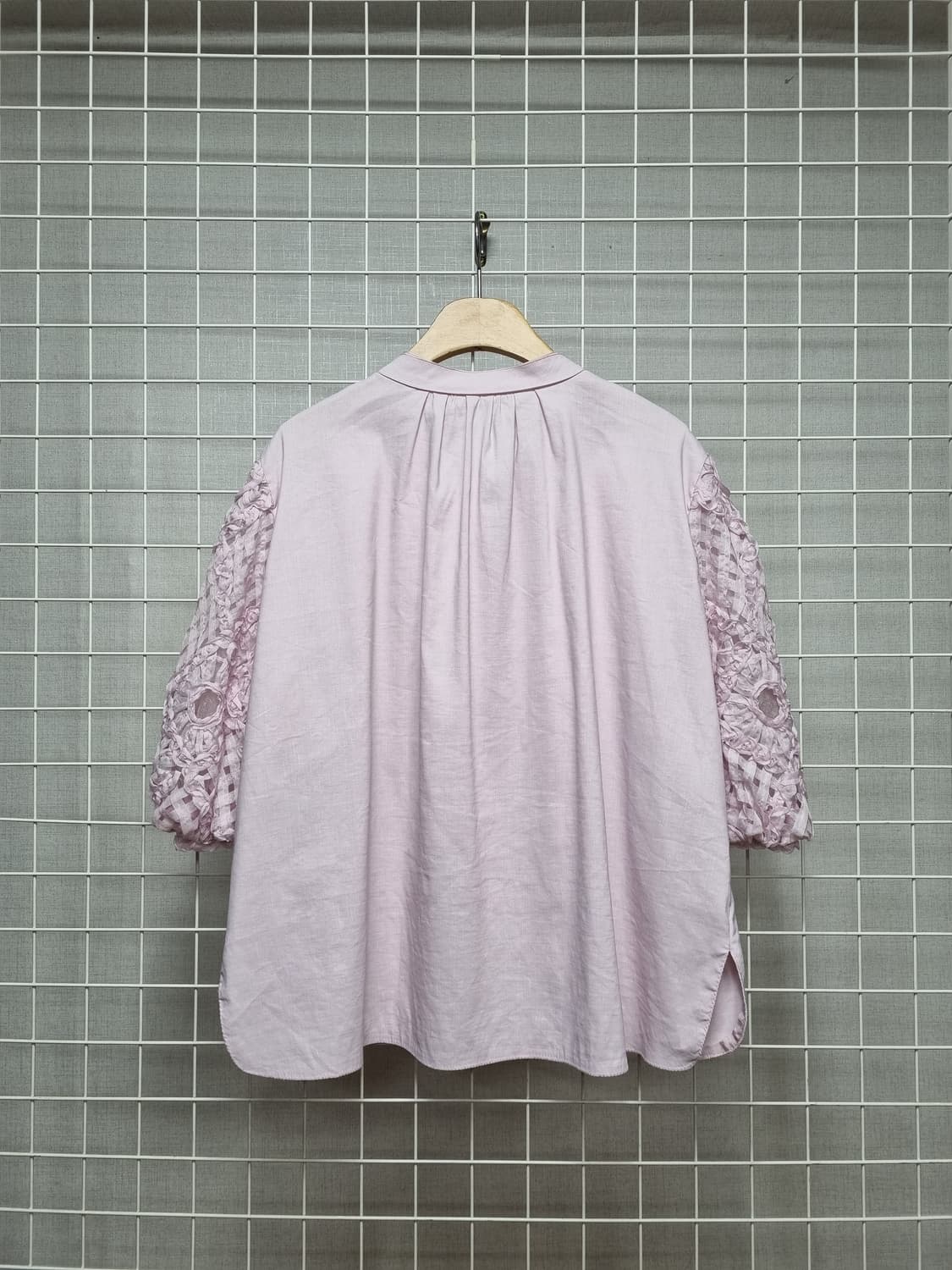 한섬 MINE 마인 블라우스 (연핑크) 상품이미지2