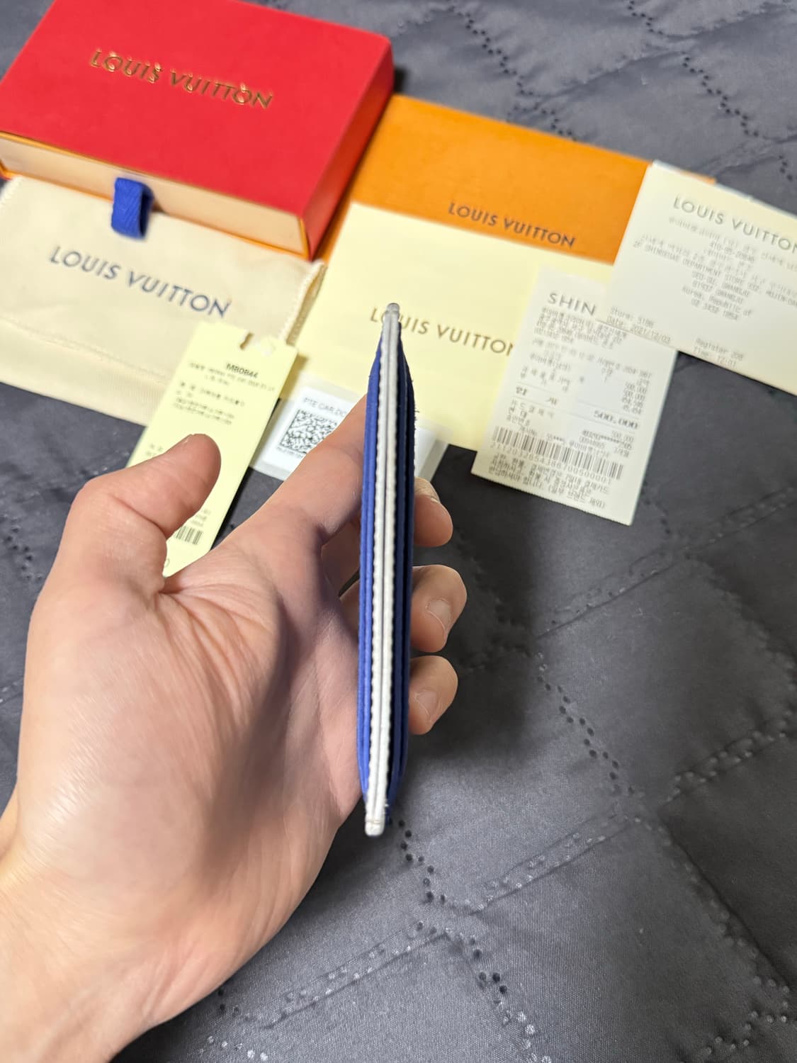 루이비통 에브리데이 한정판 카드지갑  상품이미지4