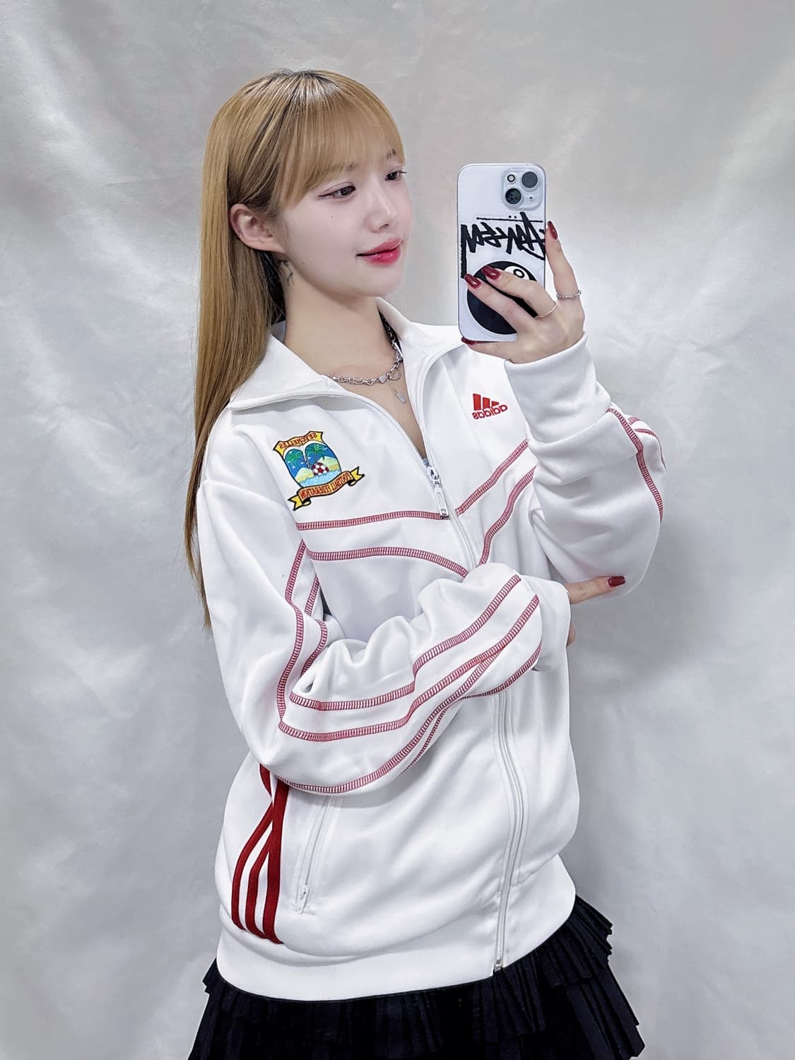 아디다스 세이셸 풋볼 화이트 트랙탑  상품이미지2