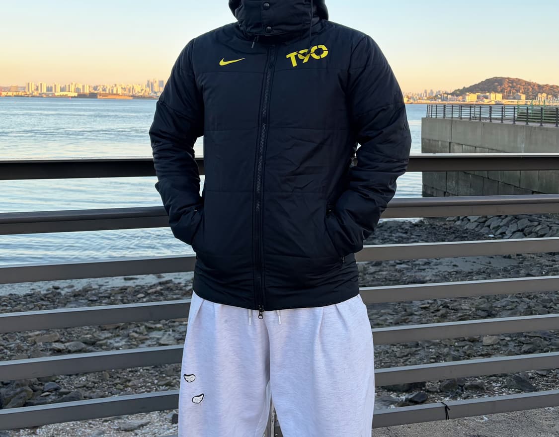 나이키 T90 다운후드 패딩자켓(m) 상품이미지8