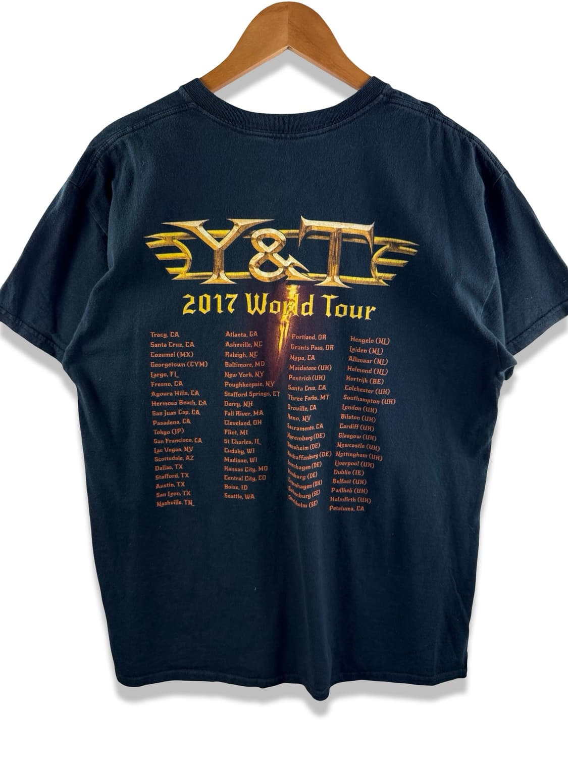 Y&T Open Fire 월드 투어 티셔츠3319 상품이미지2