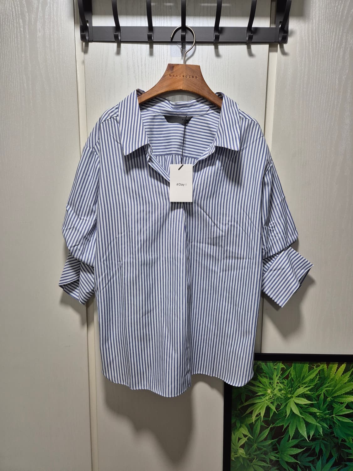 (세일)(새상품)VTG 스트라이프 셔츠 블라우스 상품이미지1