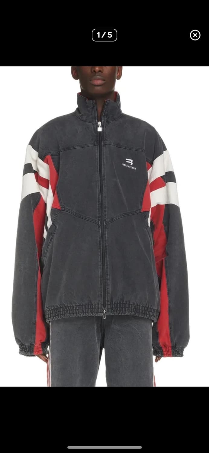 발렌시아가 데님 트랙 자켓 상품이미지1