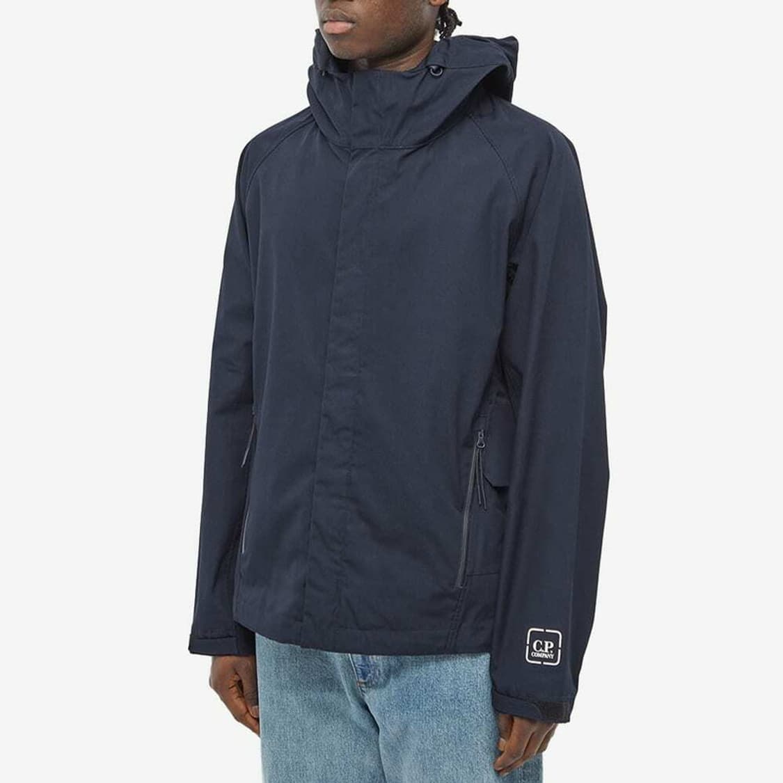 CP컴퍼니 메트로폴리스 HyST 후드 바람막이 자켓 네이비 50사이즈 상품이미지4