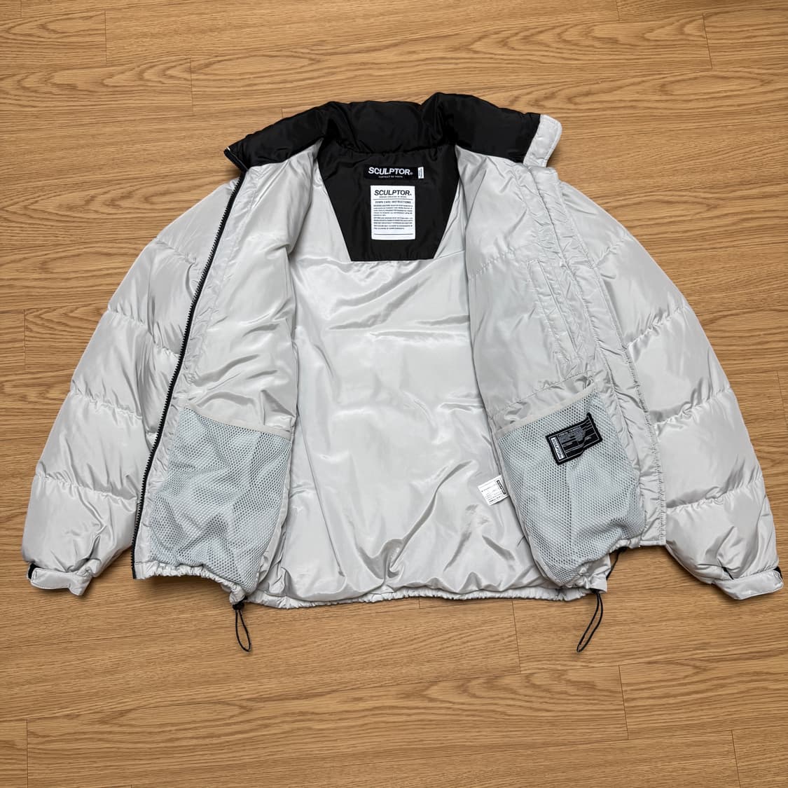 스컬프터 118 미들 오버사이즈드 구스 다운 패딩 상품이미지3
