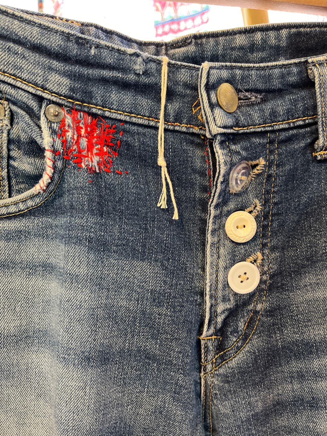 🔥RARE🔥Vintage custom Jeans 상품이미지3