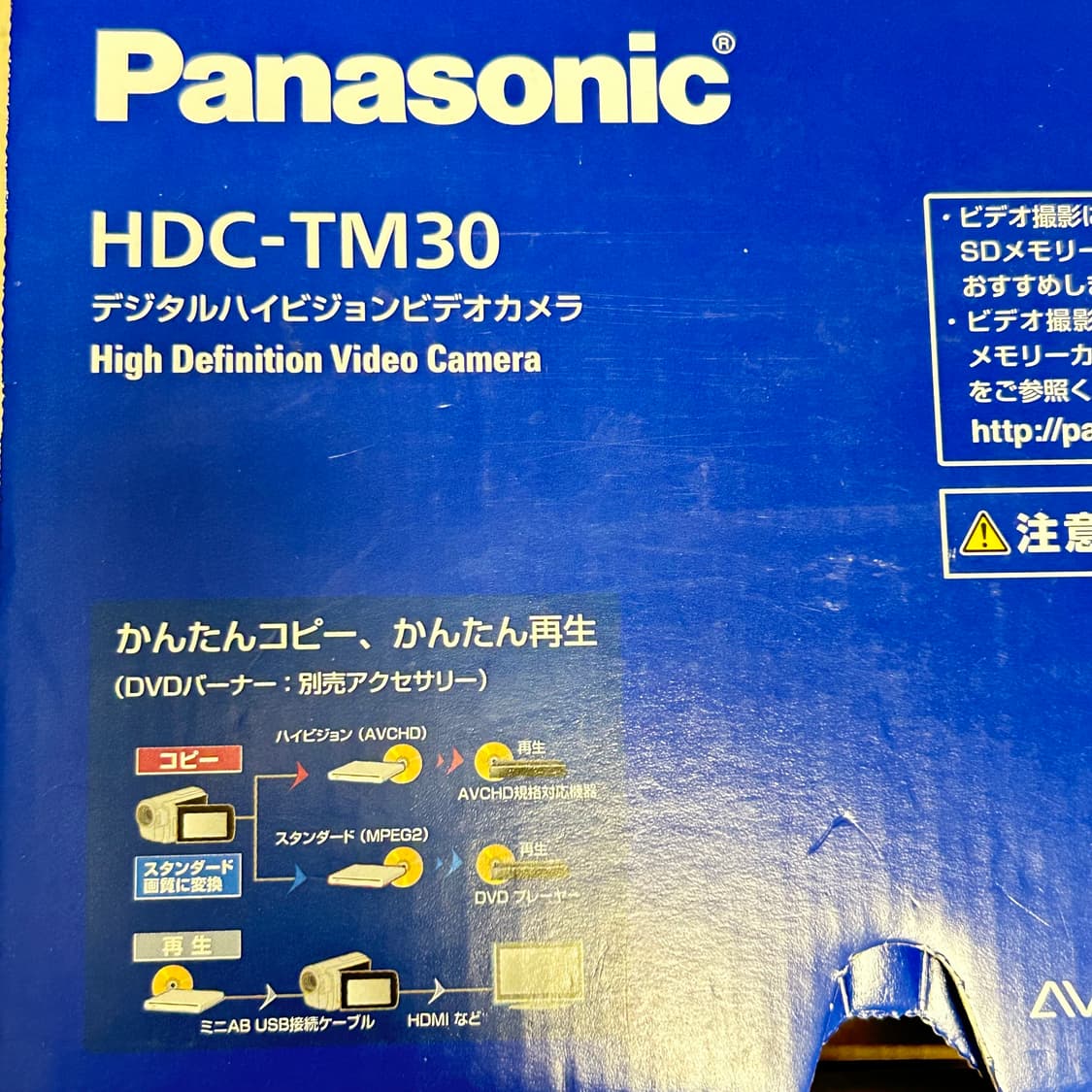 풀박) 파나소닉 HDC-TM30 실버 빈티지 캠코더 상품이미지5