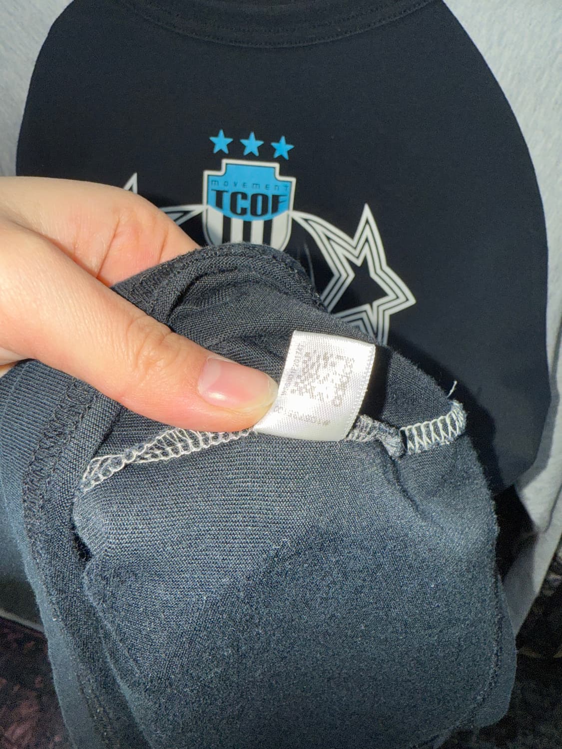 ADIDAS 스타 로고 래글런 탑 상품이미지8