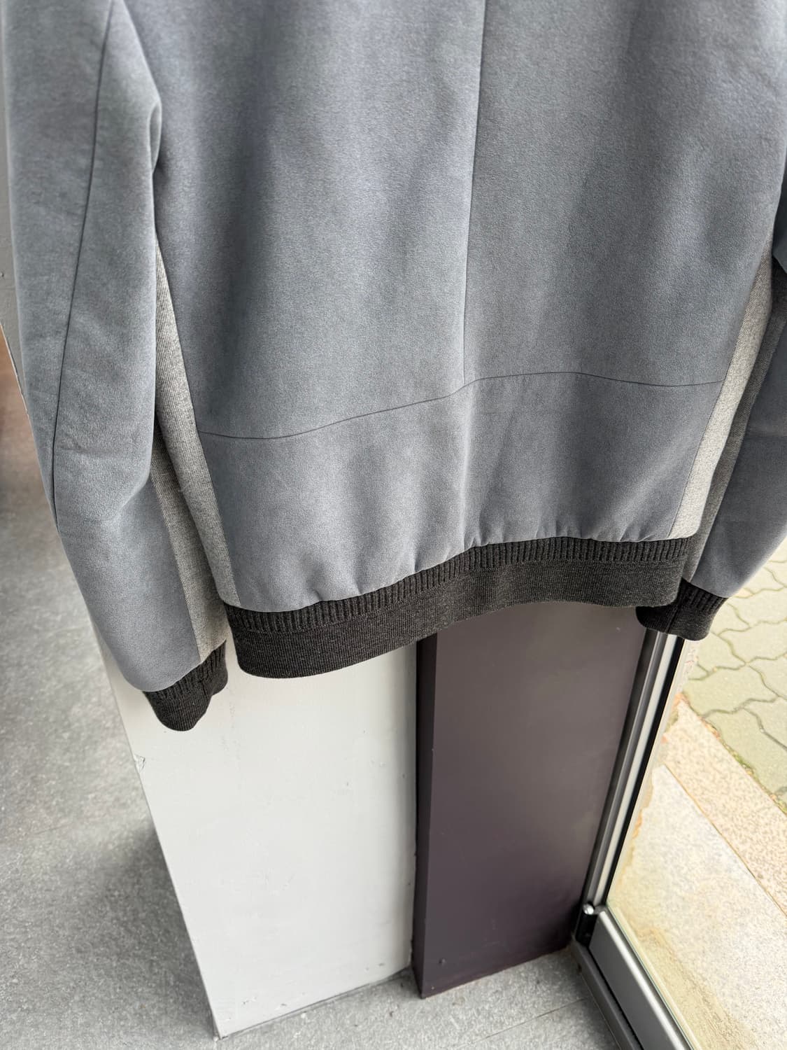 95/ 시스템옴므 투톤 스웨이드 블랜딩 집업 상품이미지8