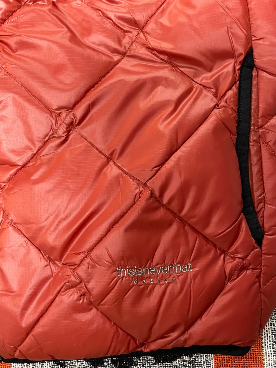 디네댓 패딩베스트 새상품 목도리증정 상품이미지3