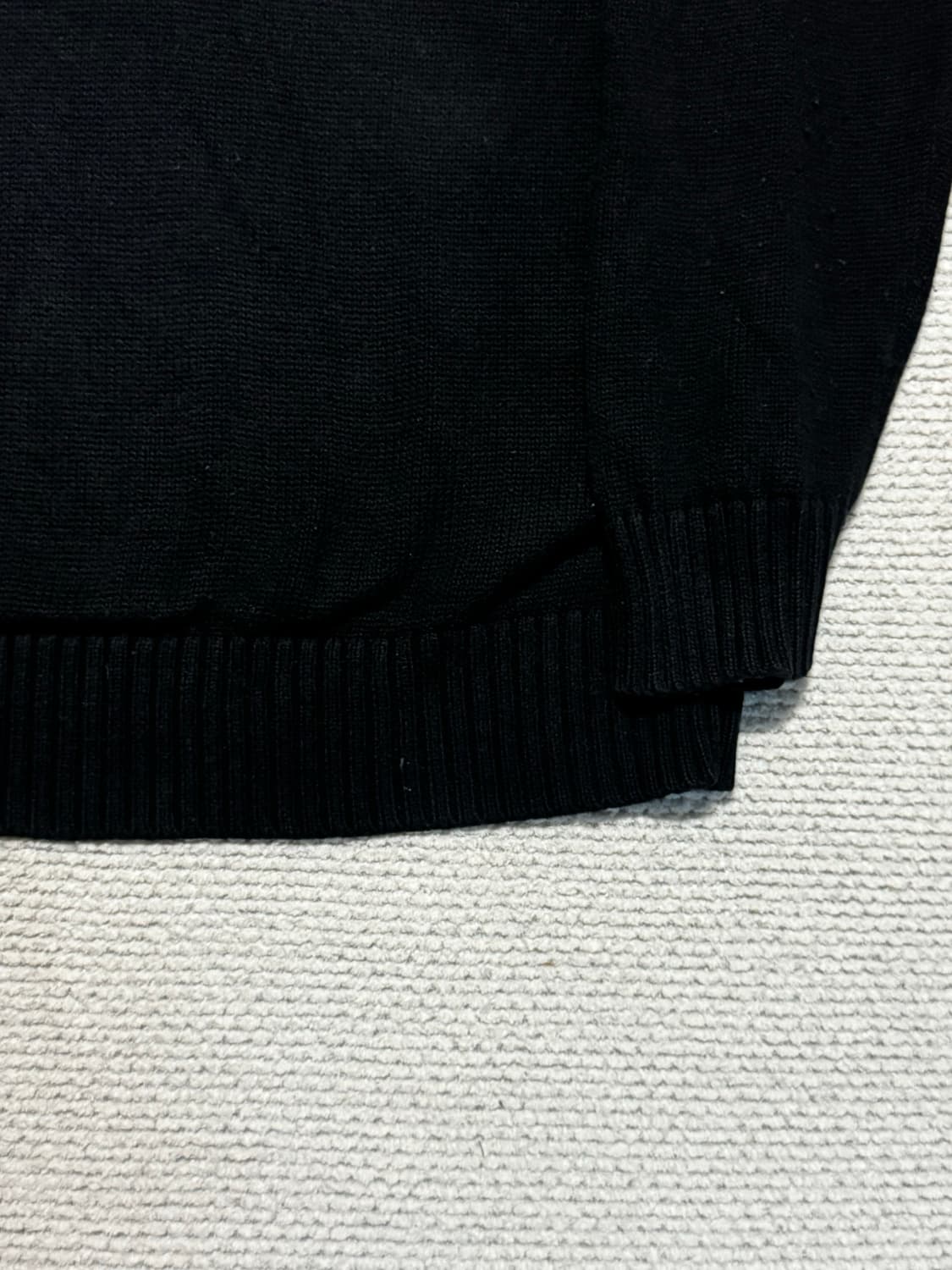 폴로랄프로렌 블랙 쿼터집업 M사이즈 상품이미지5