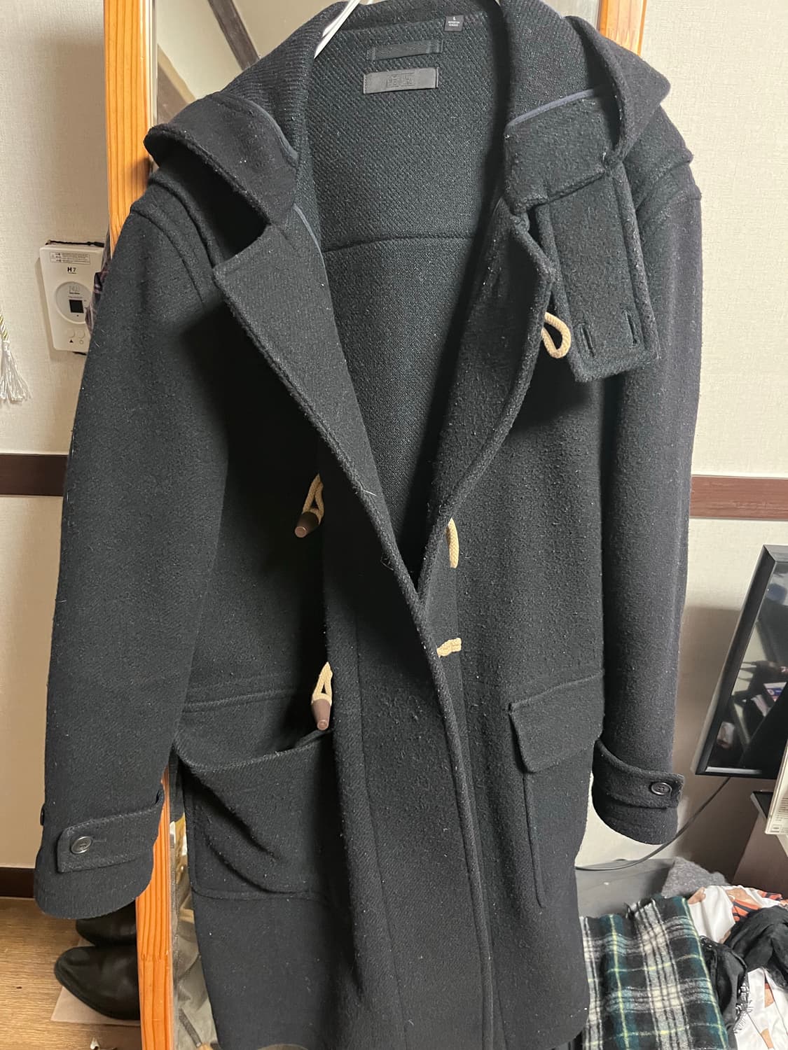 인사일런스 코트 + 유니클로 더플코트 싸게 급처합니다 상품이미지5