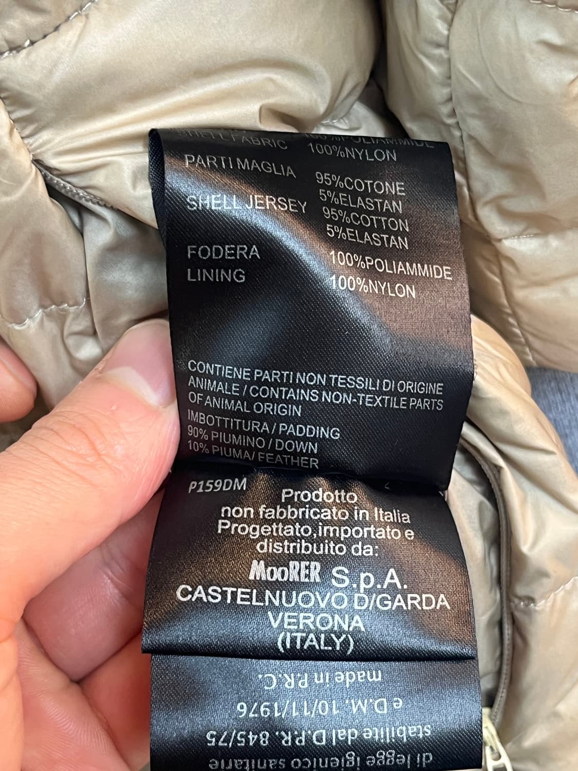 Jan Mayen 다운 경량 하프 슬리브 패딩 44 상품이미지5