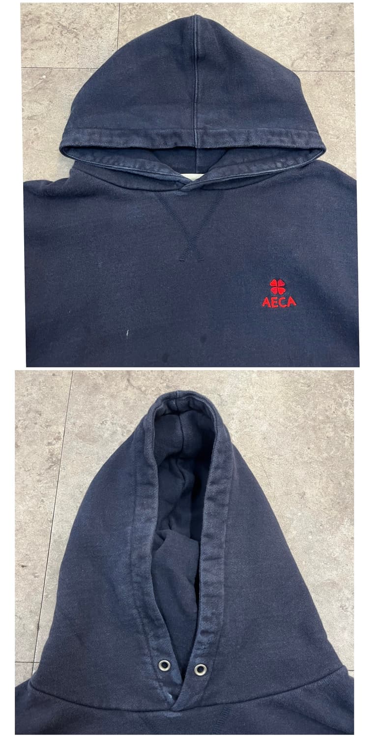 AECA 후드티 네이비 S #csz4129 상품이미지5