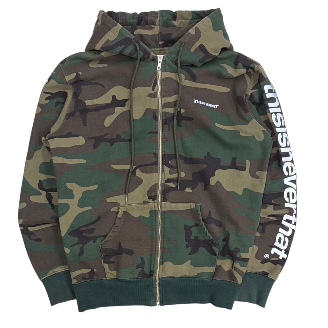 디스이즈네버댓 카모 후드집업 상품이미지1