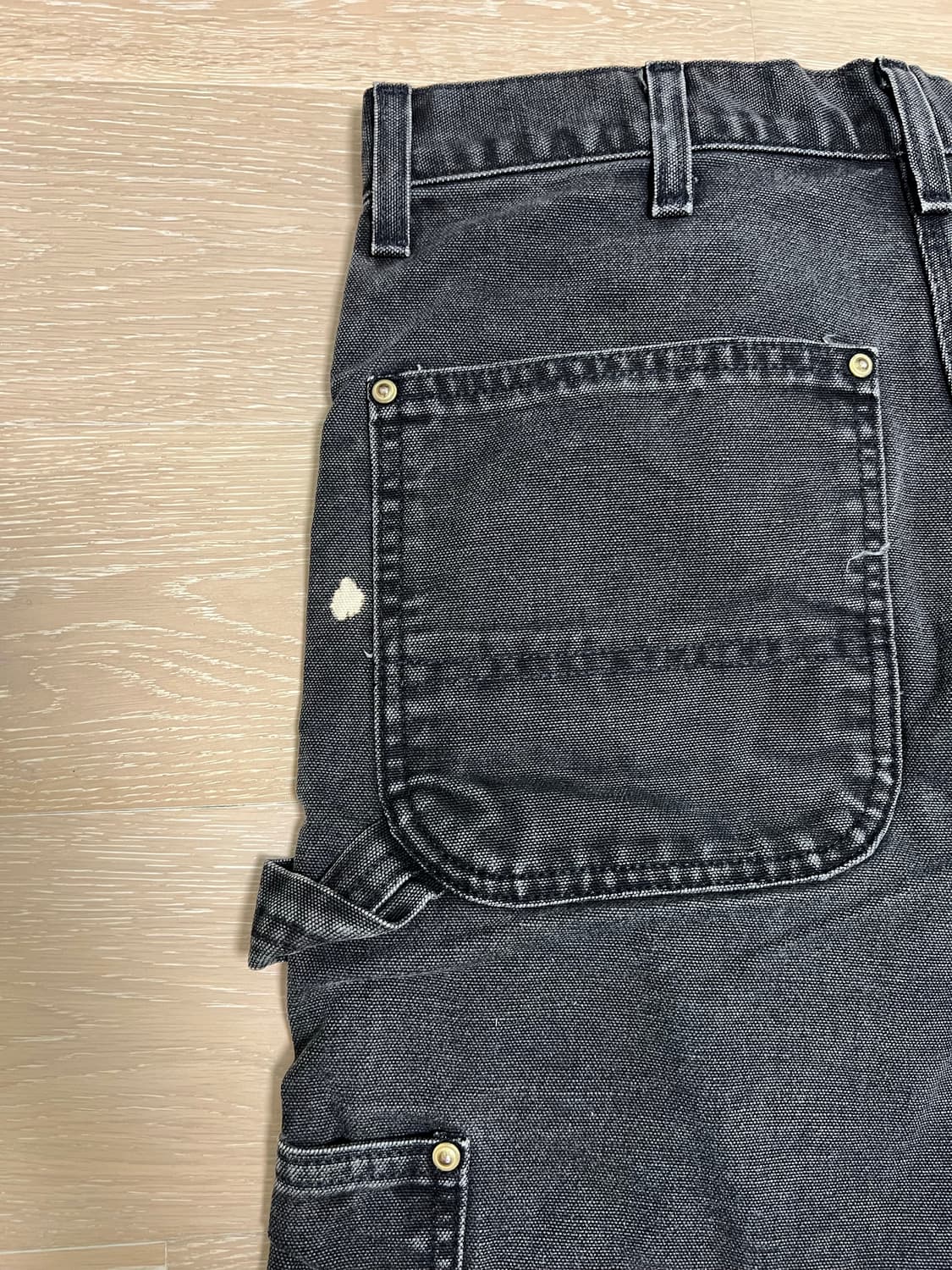빈티지 칼하트 90s 더블니 블랙 made in usa🇺🇸 상품이미지3