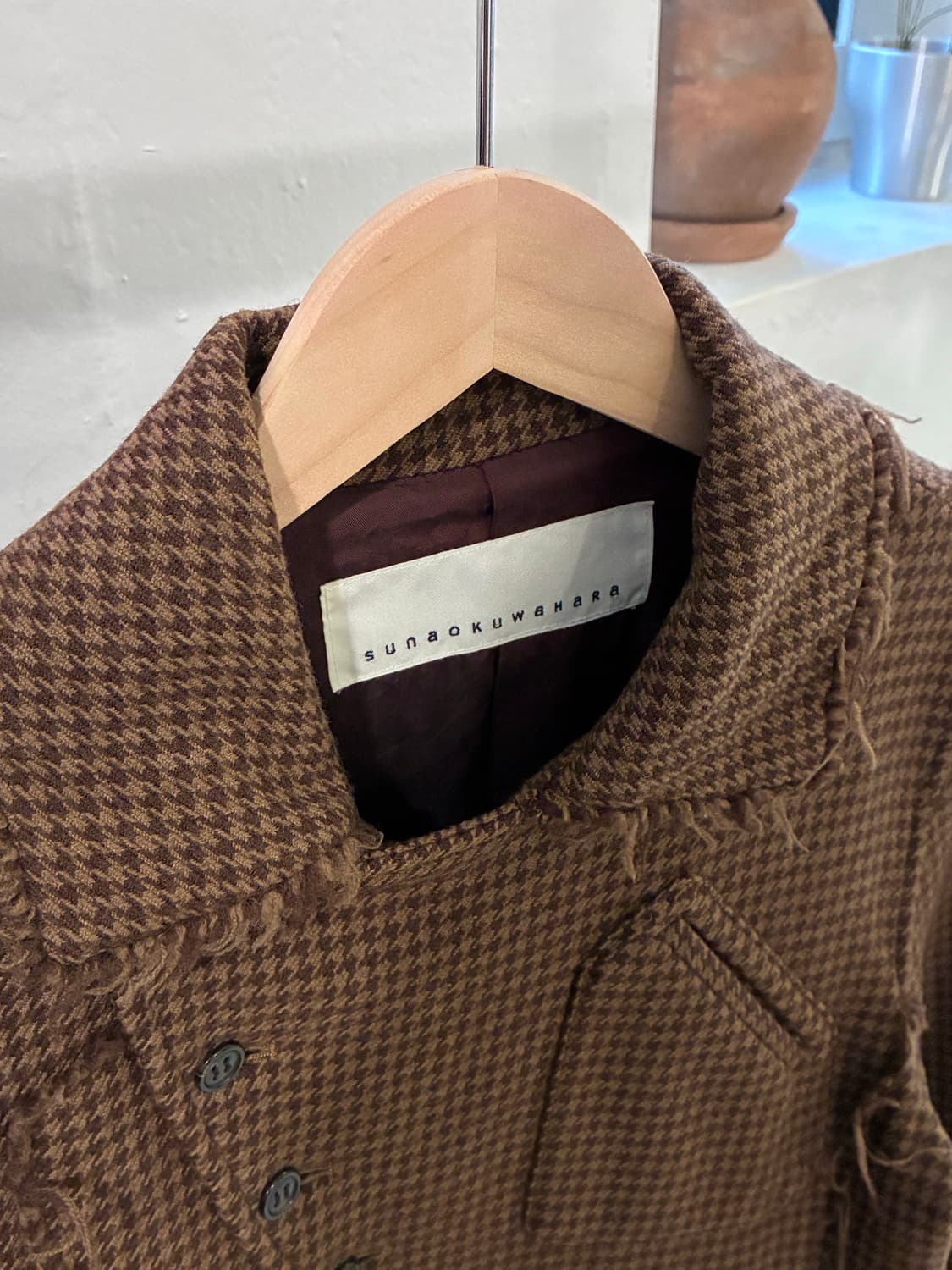 스나오 쿠와하라 사선 자켓 상품이미지8