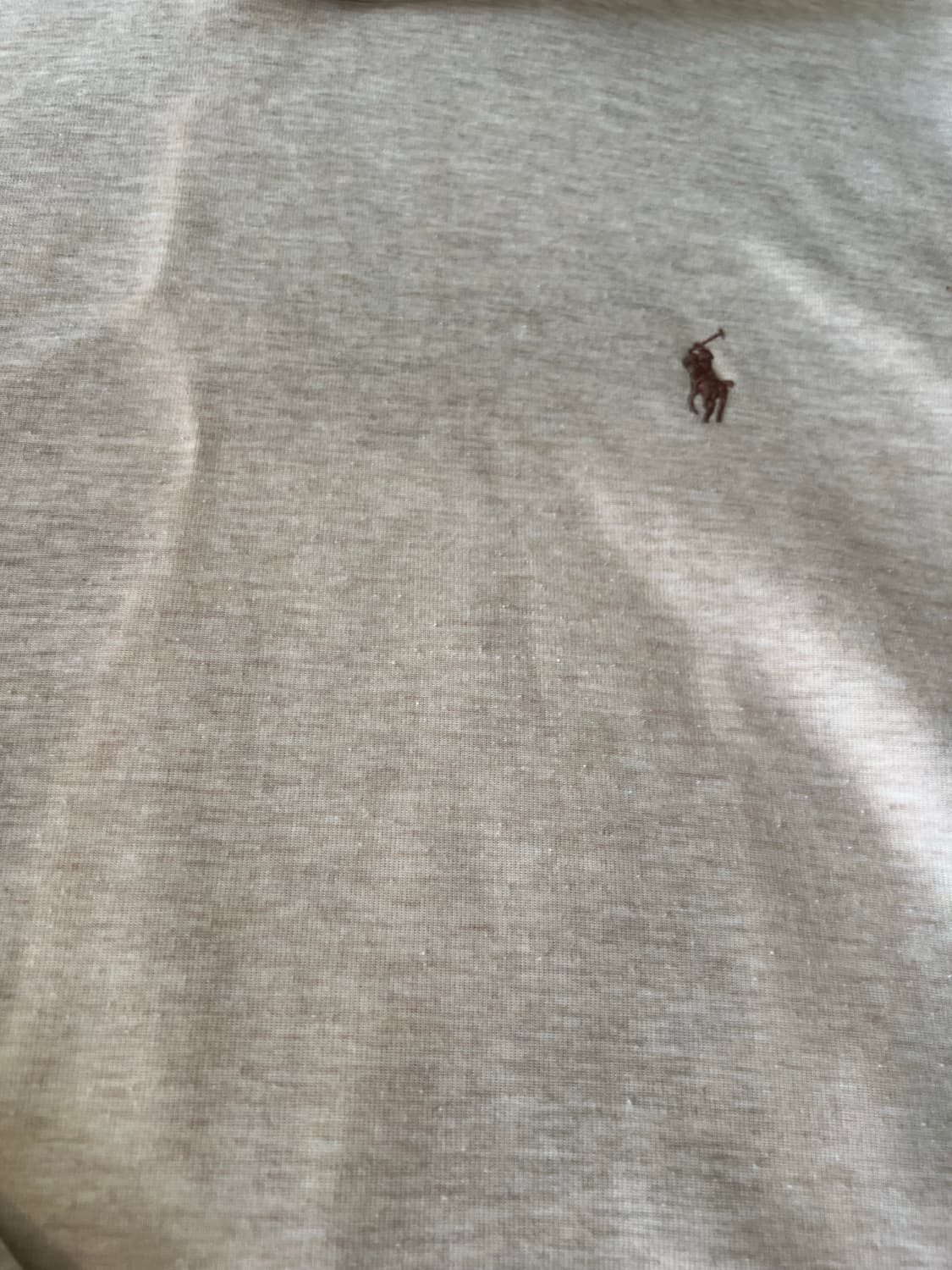 폴로 랄프로렌 베이지 색상 후드티 상품이미지2