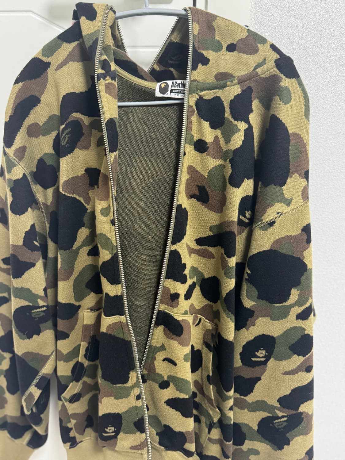 베이프 후드집업 카모 상품이미지1