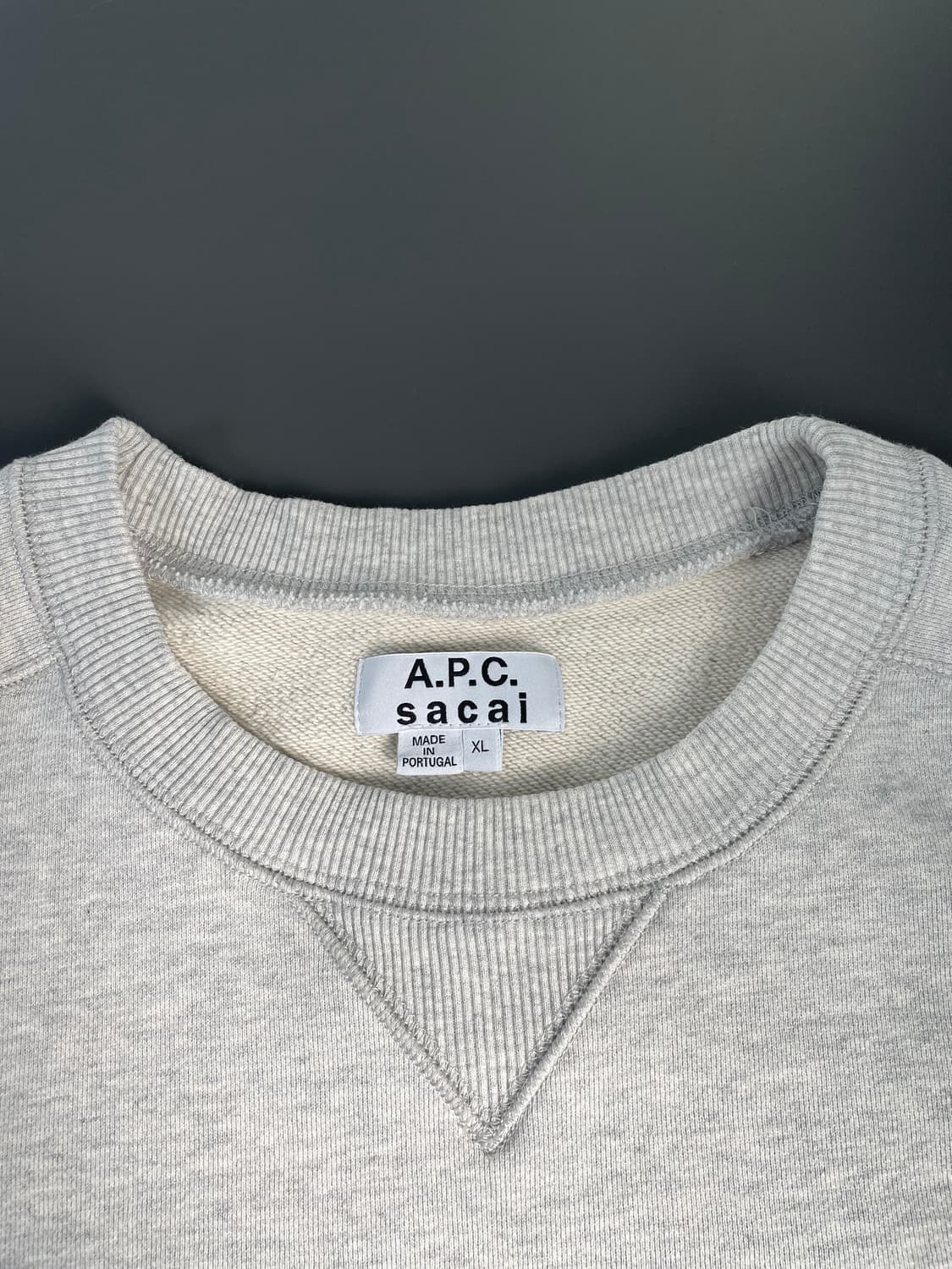 [XL] APCXSACAI 아페쎄X사카이 콜라보 맨투맨 스웻셔츠 상품이미지7