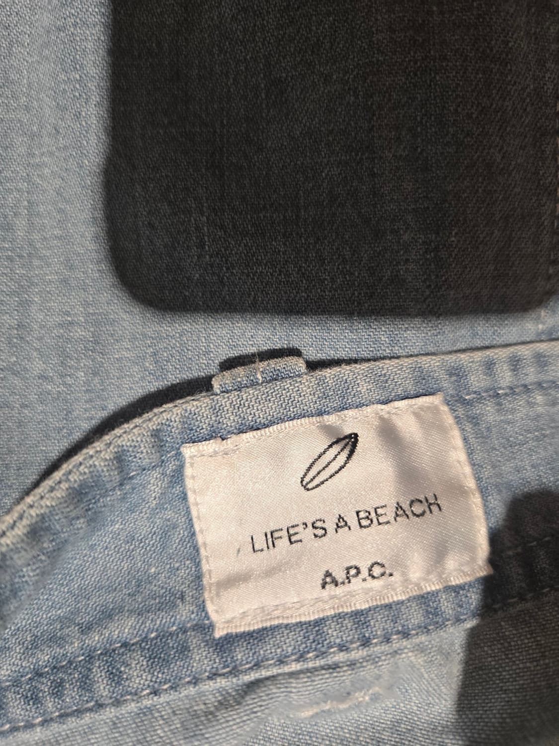 A.P.C. 와이드 데님 팬츠 28 상품이미지4