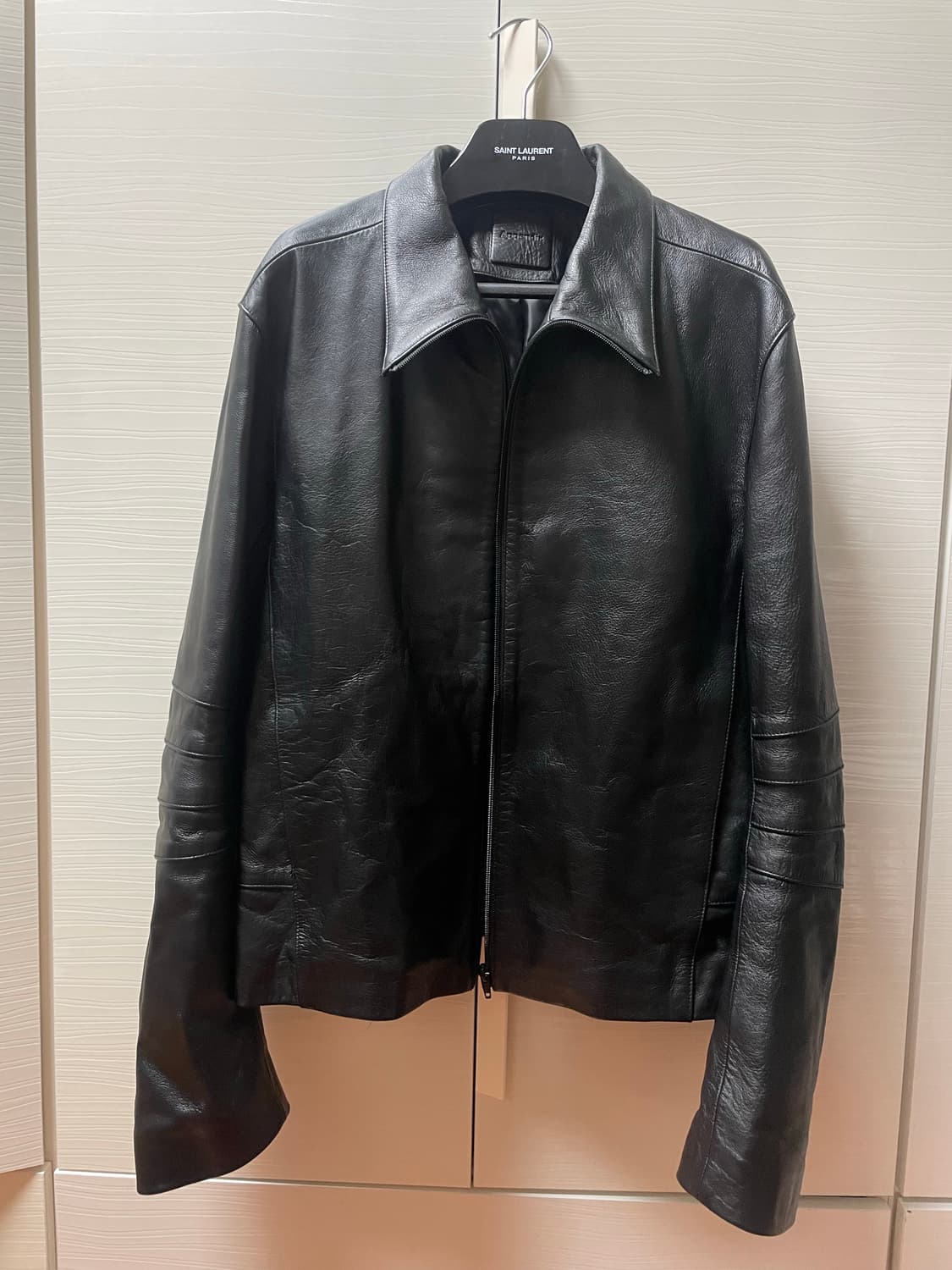 Mudule 014 어펜딕스 블랙 레더 자켓 사이즈 4  상품이미지2