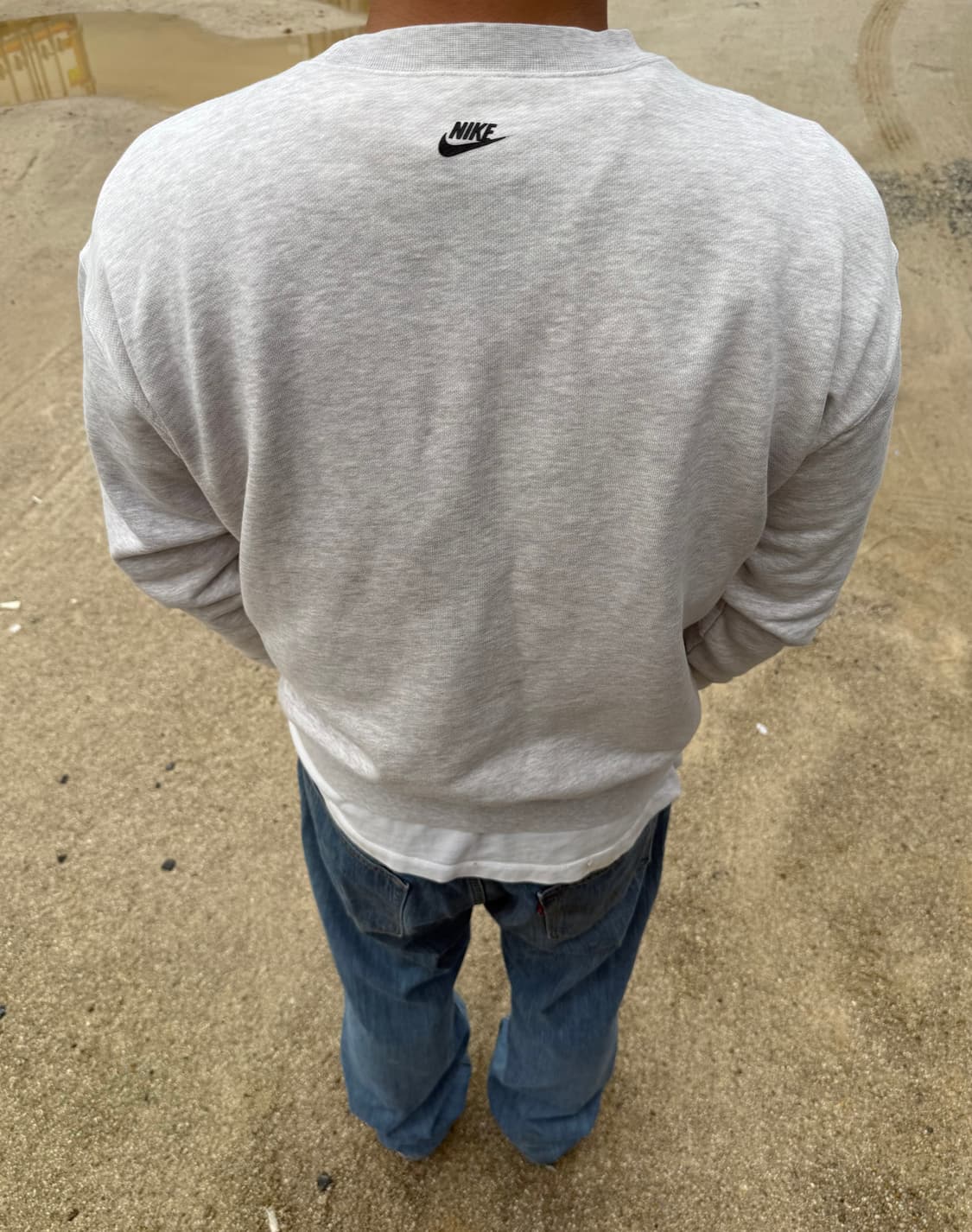 00s Nike sweat 나이키 아치 레터링 스웻셔츠 맨투맨 상품이미지4