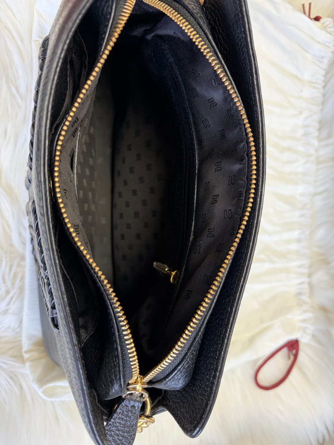 닥스 블랙 DD로고 가죽 체인 크로스백#신품급 상품이미지7