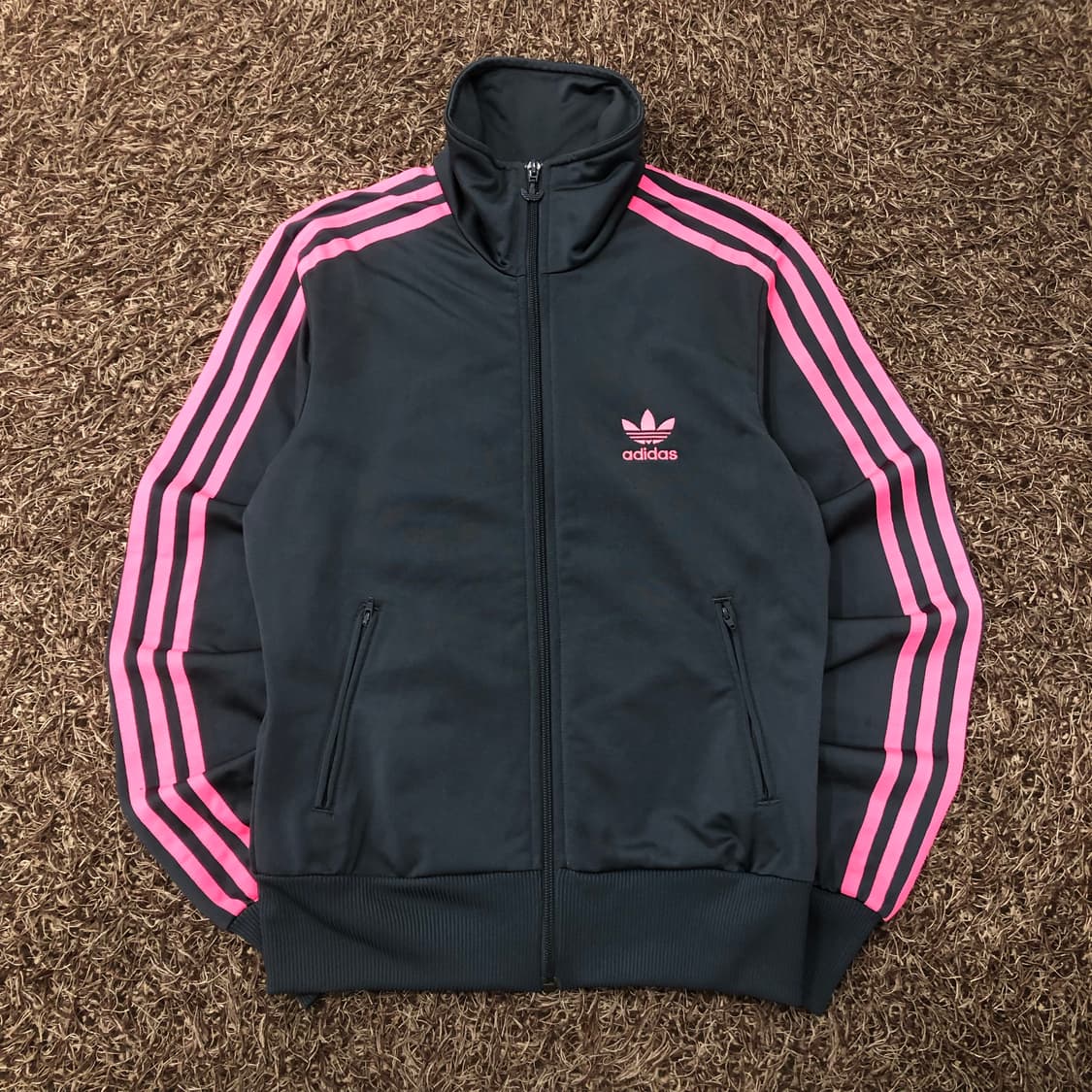 90 아디다스 파이어버드 핑크 져지 트랙 자켓 상품이미지1