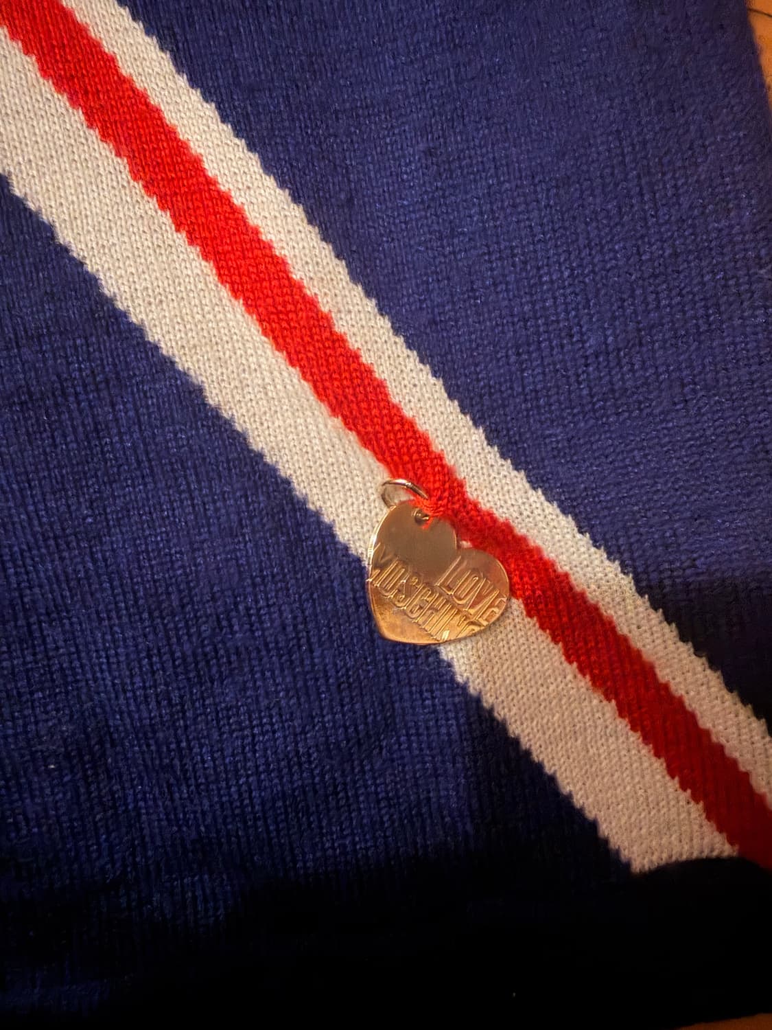 모스키노 아카이브 유니온잭 니트 상품이미지2