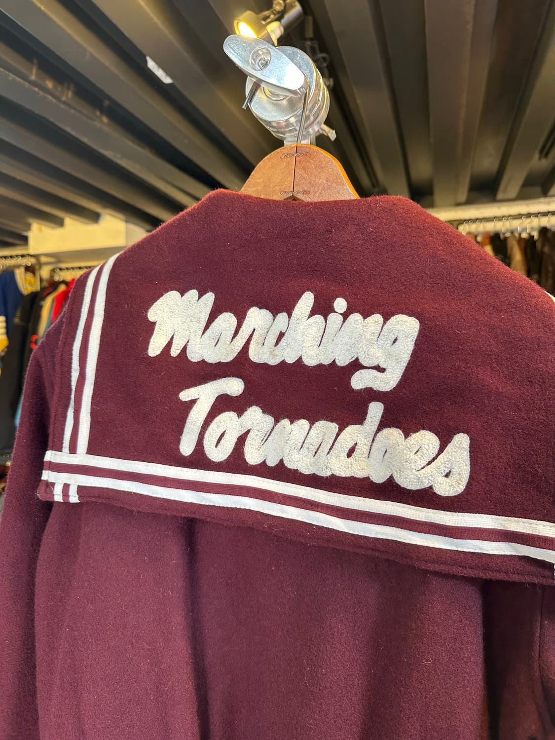 90s Butwin 바시티 레터맨 자켓 made in usa 상품이미지7