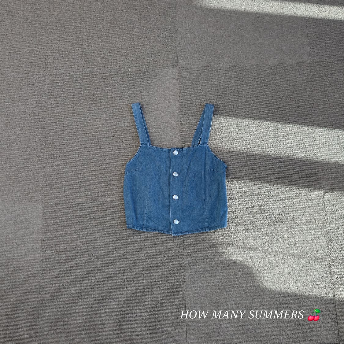 Global Work 데님 슬리브리스  상품이미지4