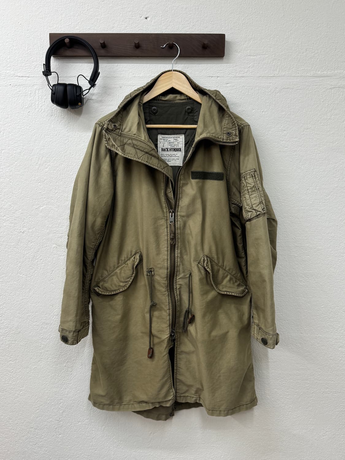 백넘버 야상 자켓(O41) 상품이미지1