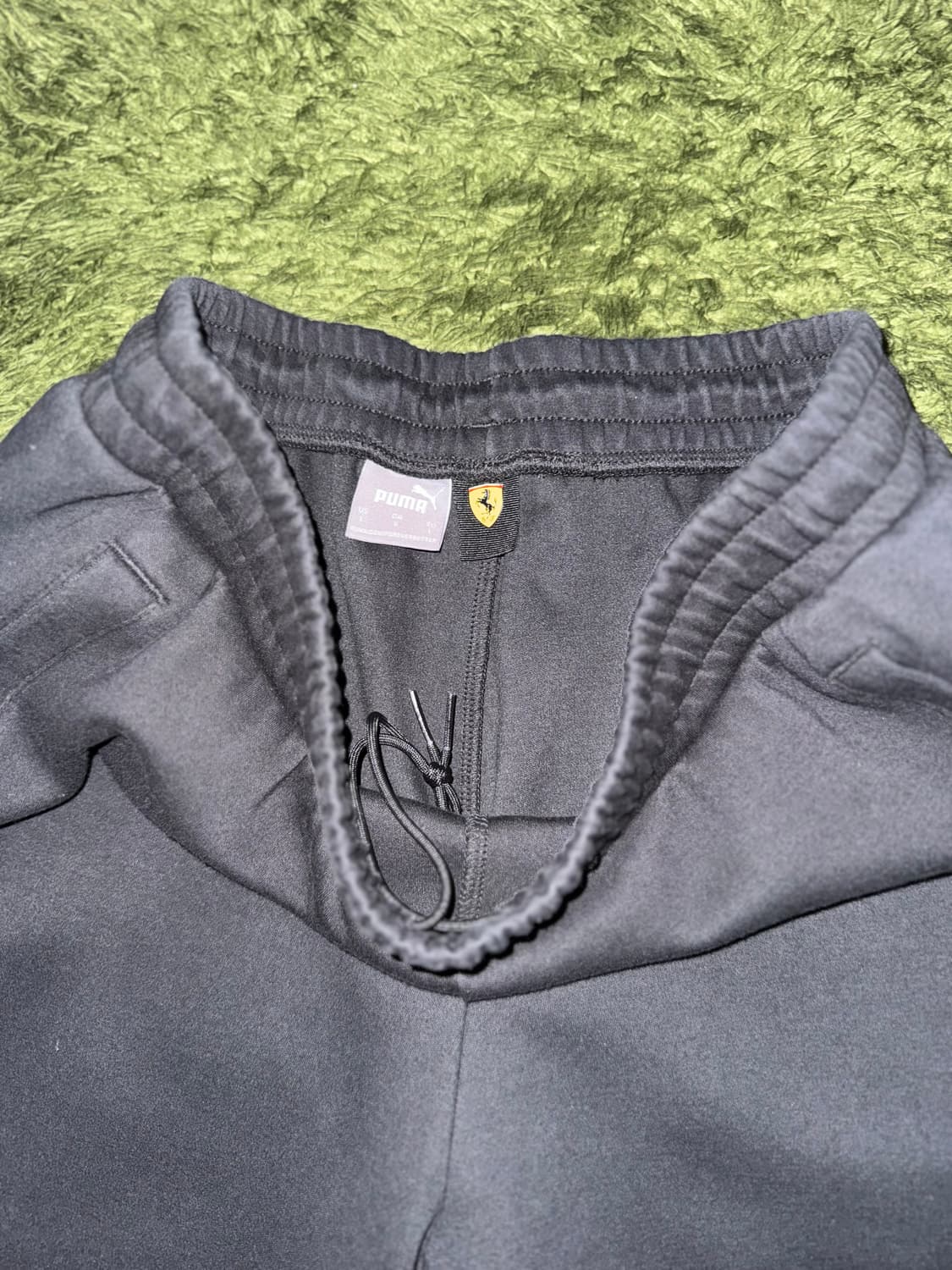 [L] 푸마 X 페라리 F1 트레이닝 스웻 팬츠 블랙 상품이미지3