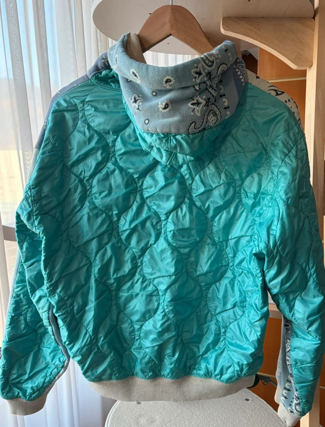 캐피탈 반다나 후드 집업 상품이미지2