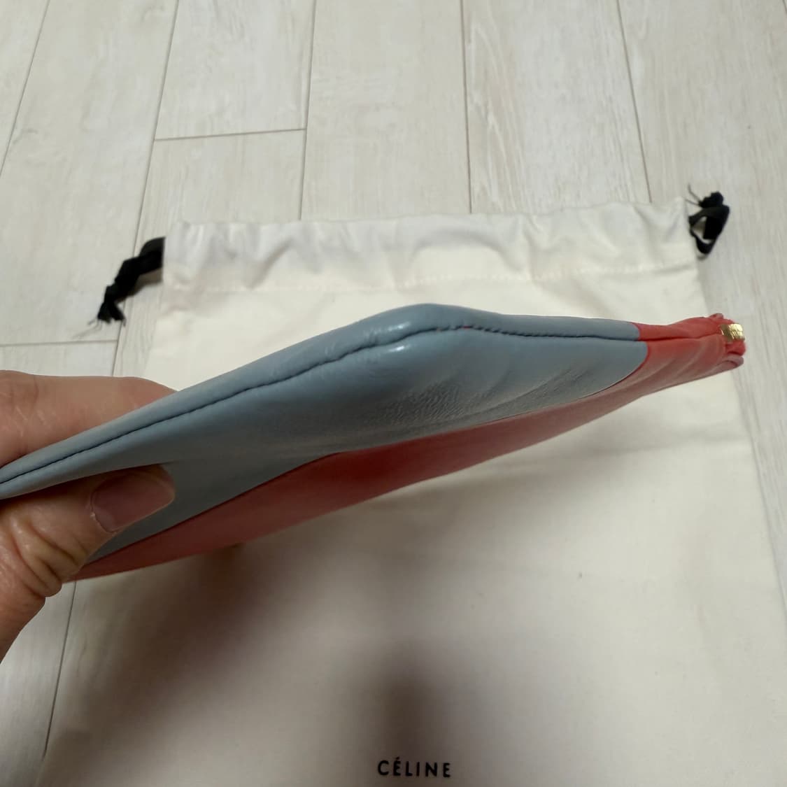 올드 셀린느 투톤 클러치 상품이미지2