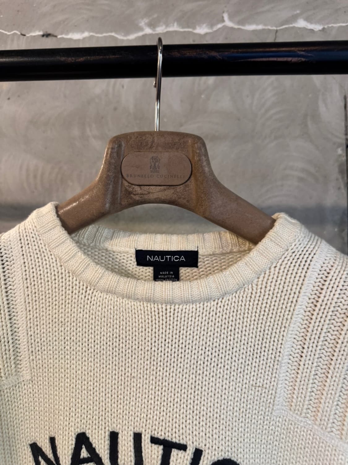 노티카 그래픽 니트 100 상품이미지2