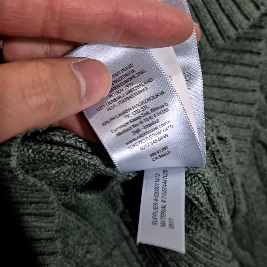 Polo Ralph Lauren 폴로 랄프로렌 케이블 니트 상품이미지6