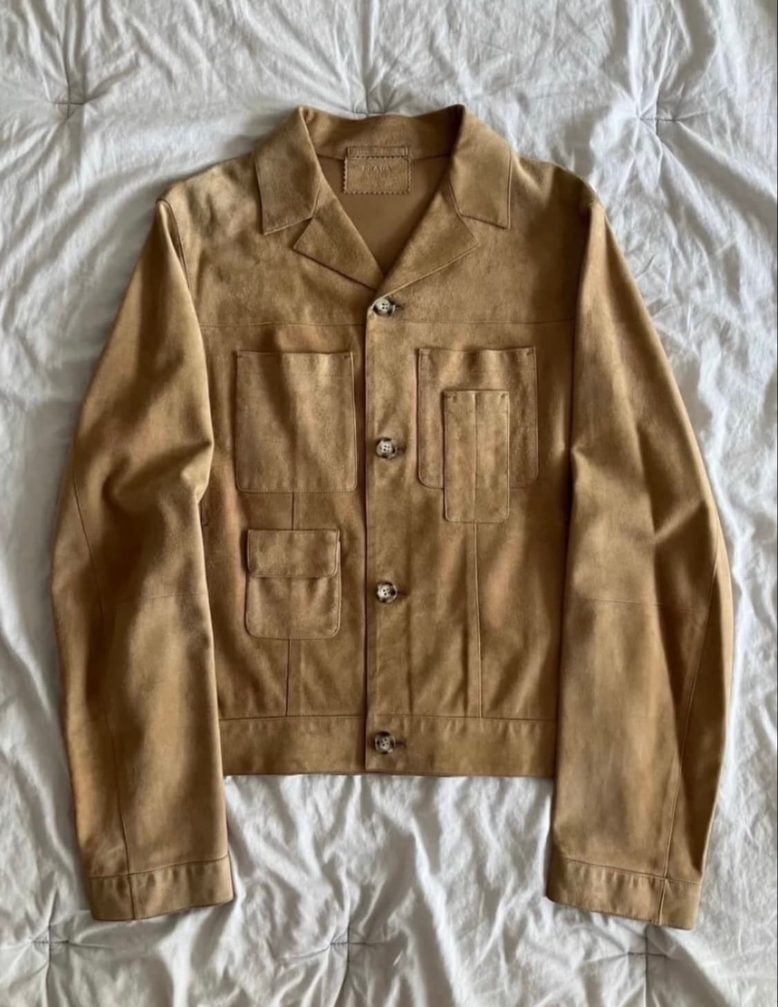 프라다 스웨이드 자켓 상품이미지1