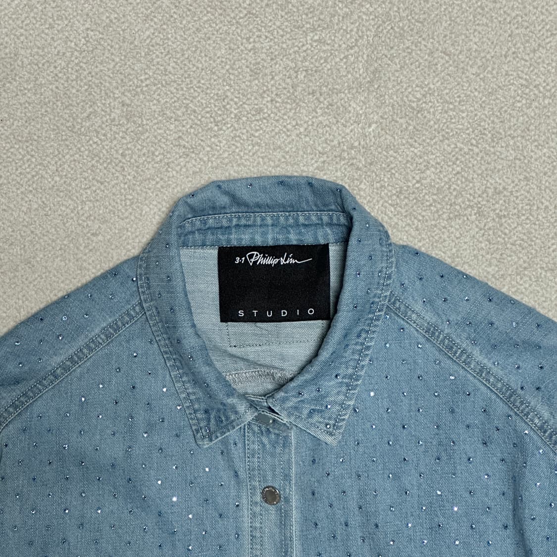 3.1 필립림 스튜디오 크리스탈 데님 자켓 상품이미지5