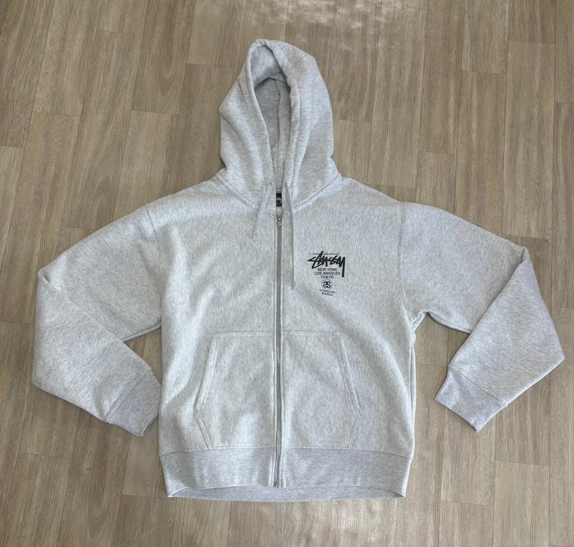 스투시 월드투어 후드집업 상품이미지2