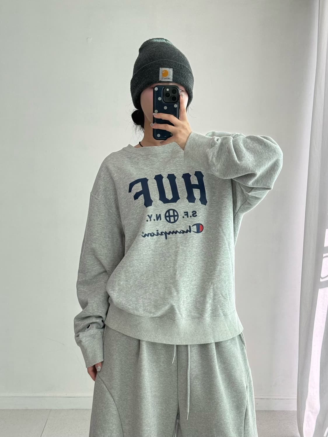 챔피온 허프 맨투맨 상품이미지1