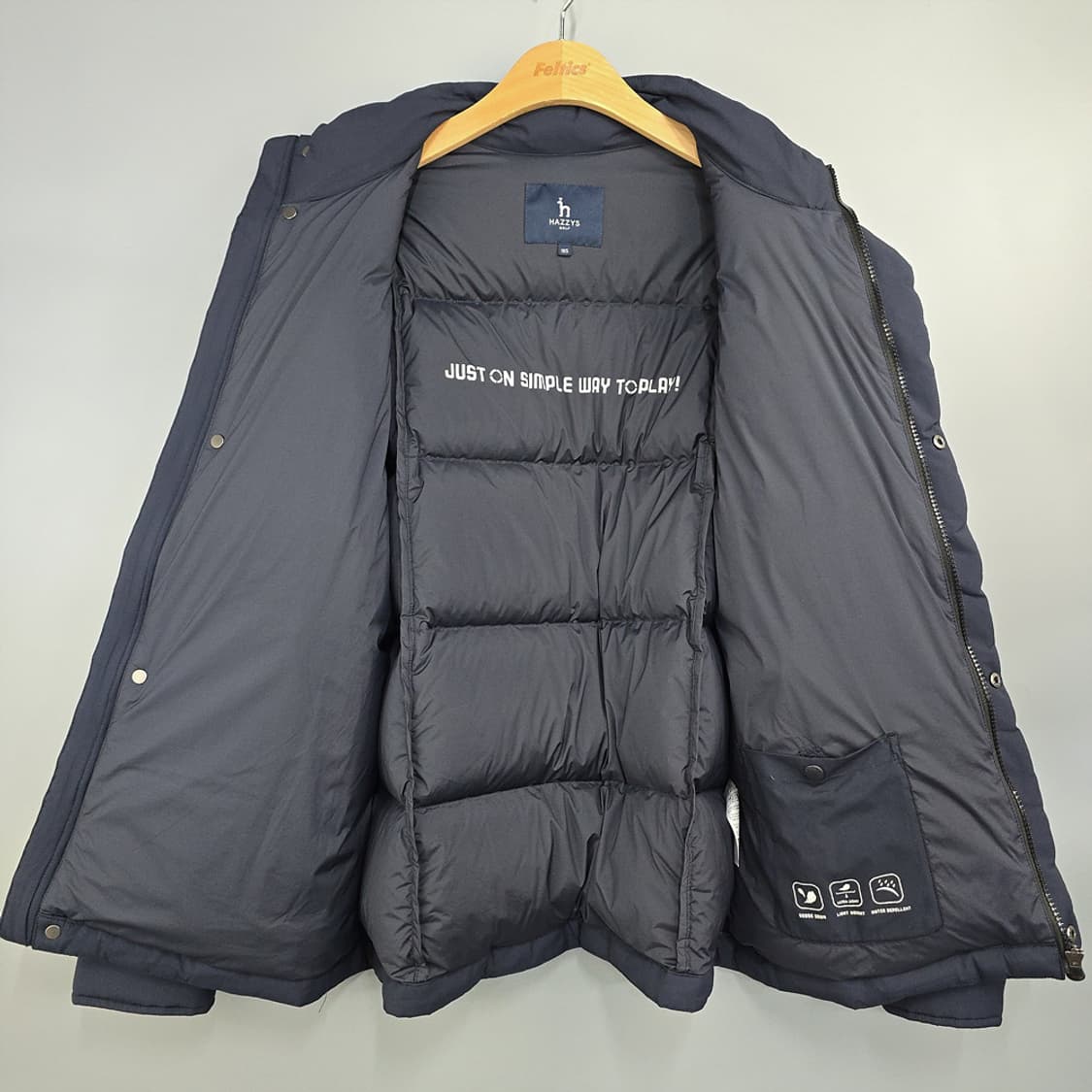 헤지스(HAZZYS) 골프 덕다운 패딩 105 상품이미지5