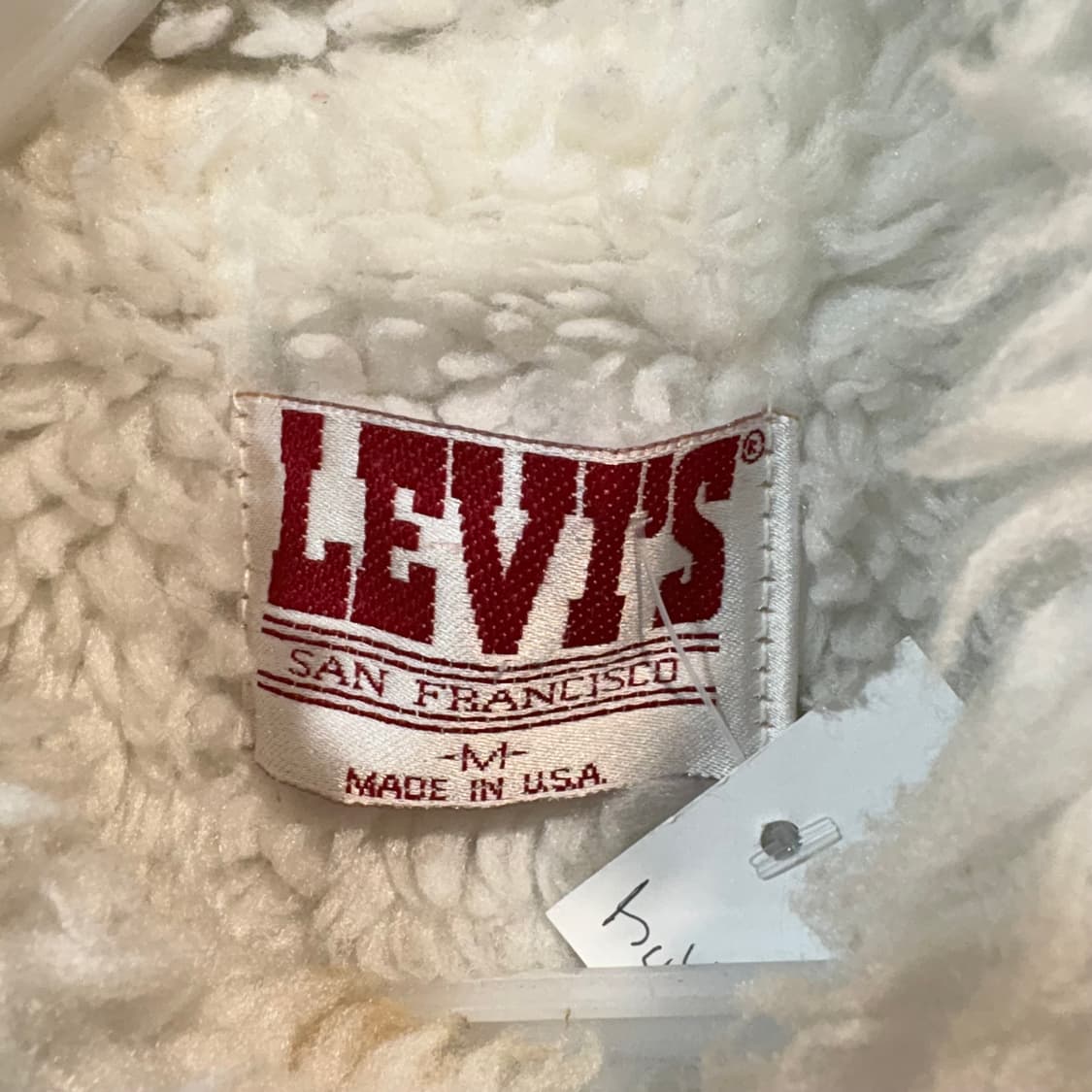 [M] LEVI's 리바이스 USA 빈티지 데님 쉐르파 자켓 상품이미지6