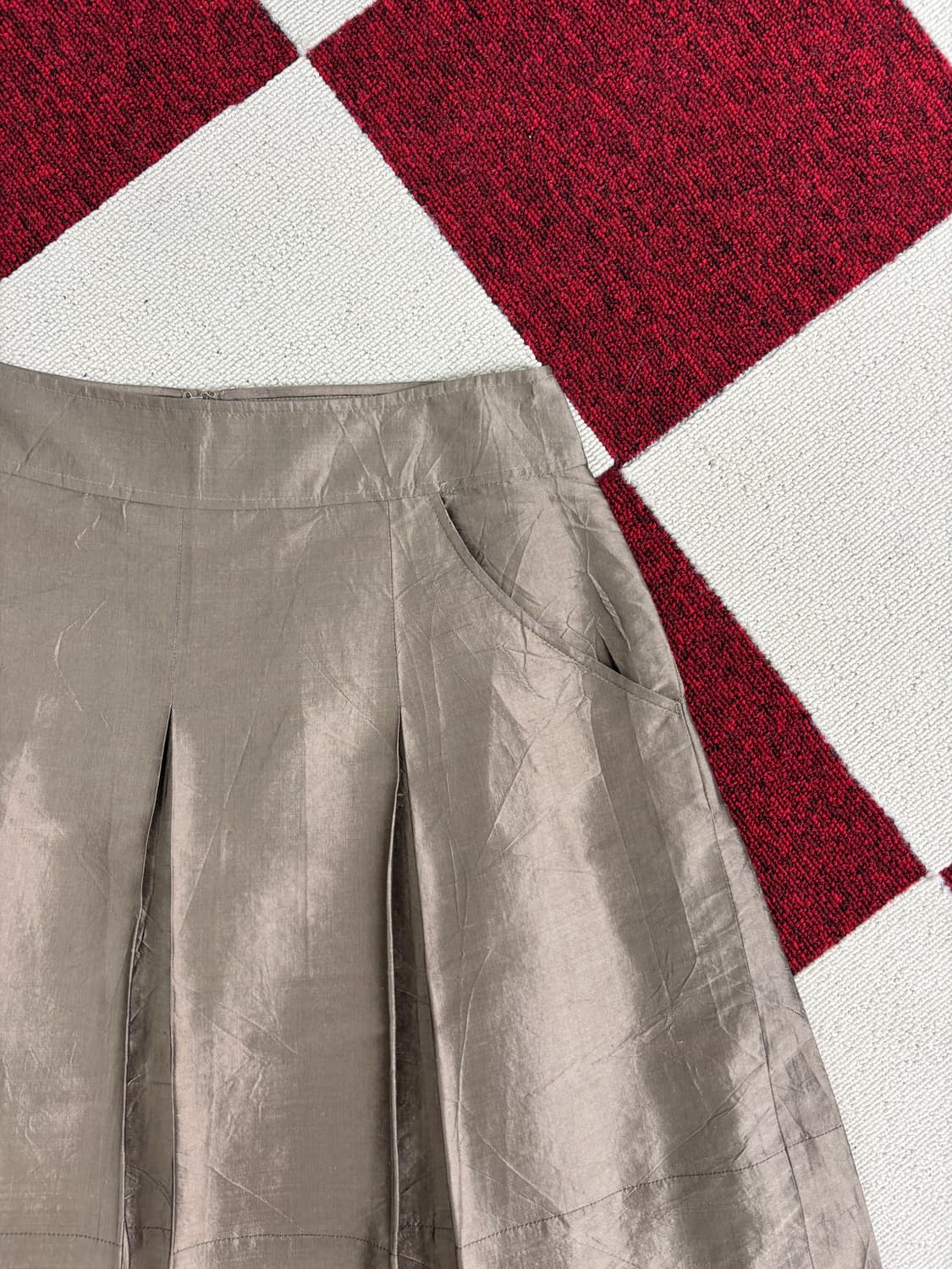 MICHAEL KORS Silk 100% Skirt 상품이미지2