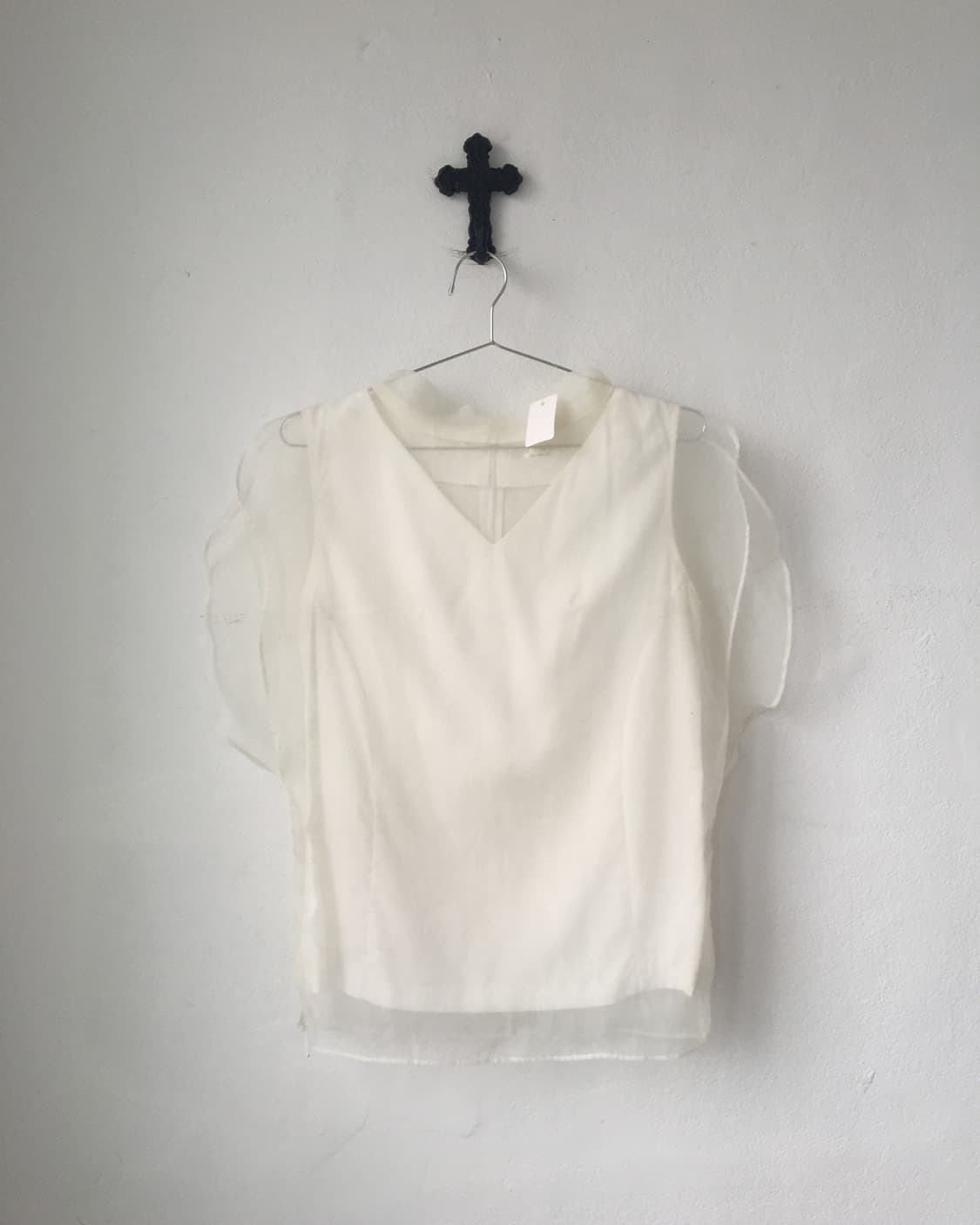 Organza layered blouse 상품이미지2