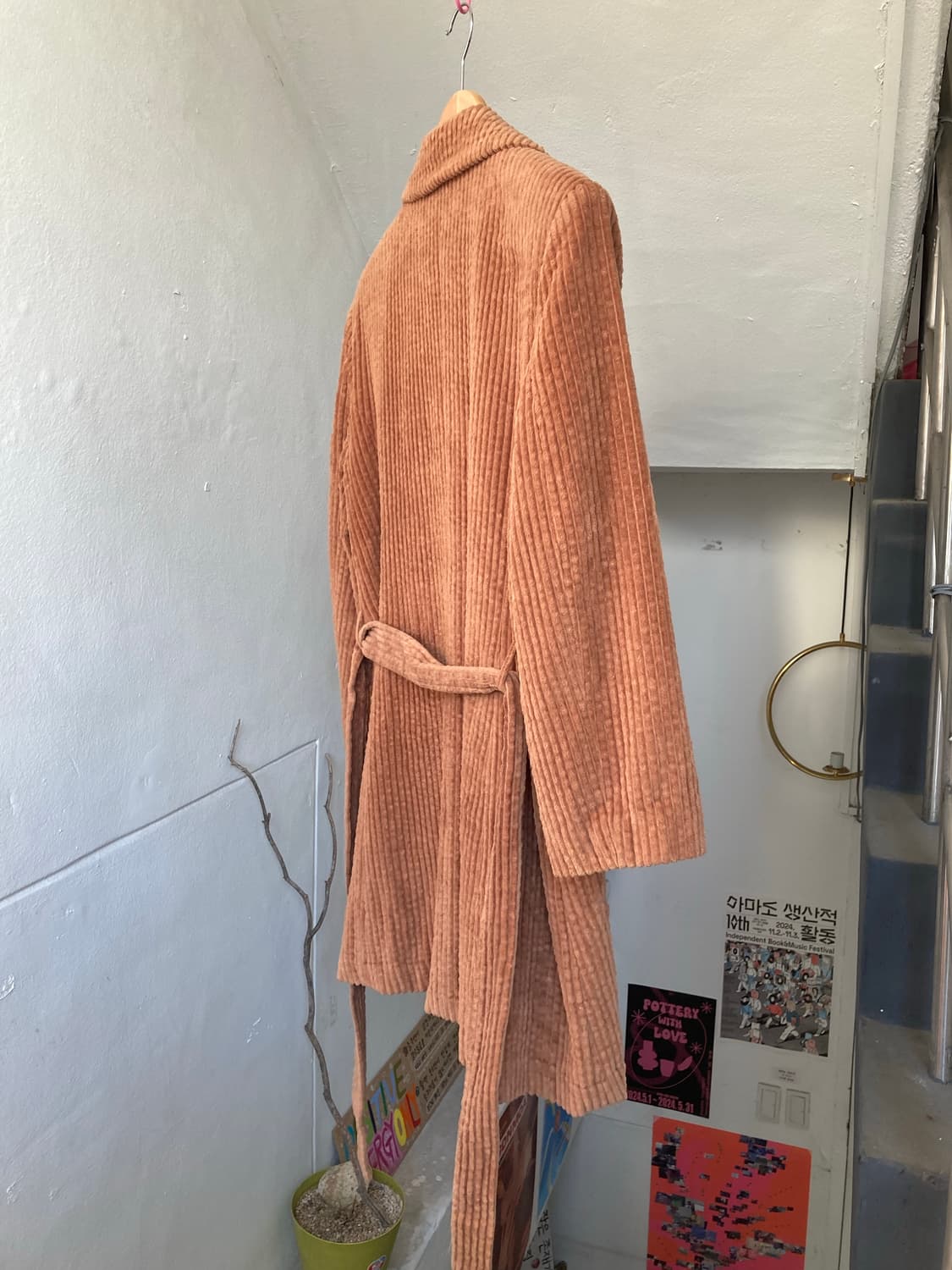 빈티지 골덴 롱자켓 상품이미지7