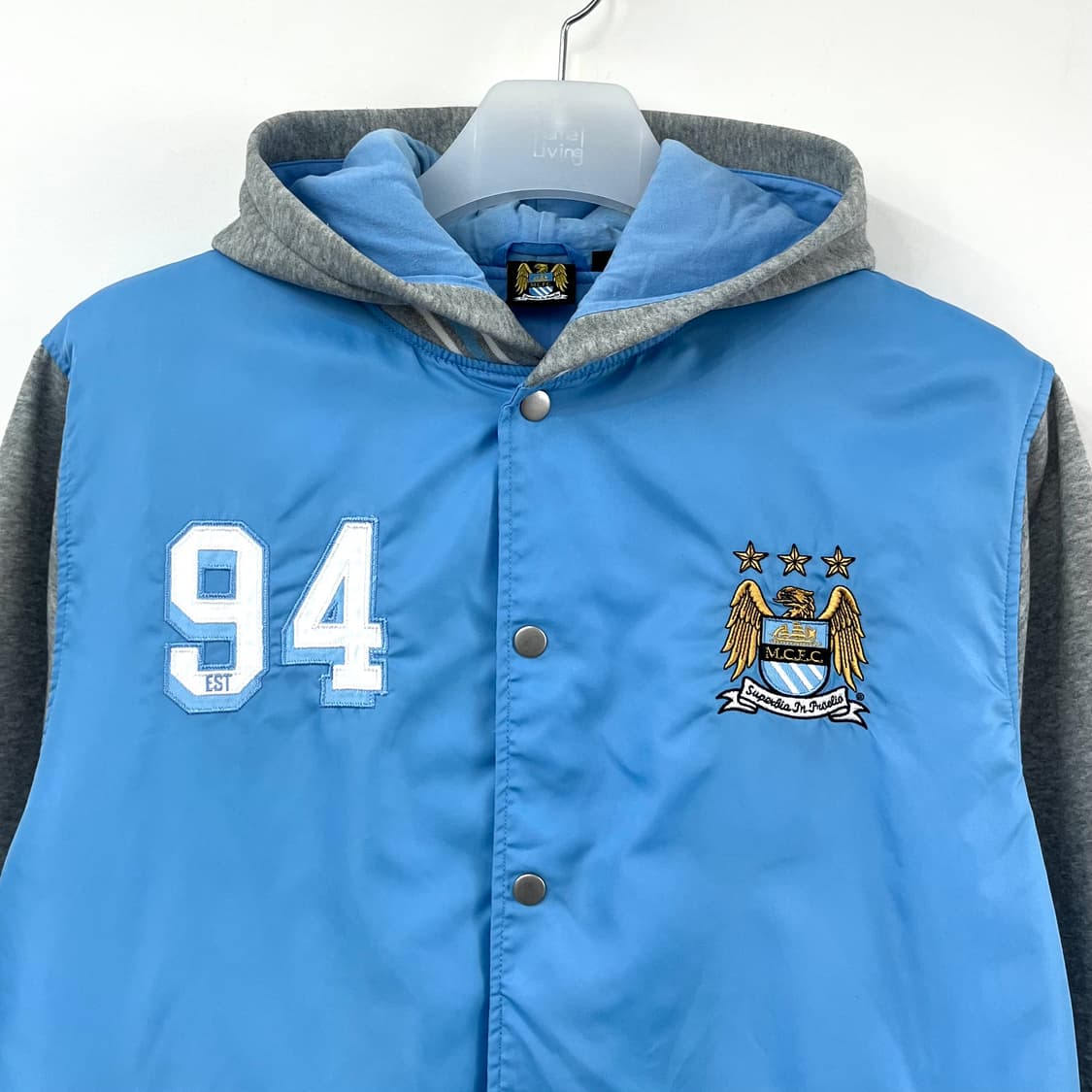 마제스틱 맨체스터 시티 배색 봄버 자켓 상품이미지4