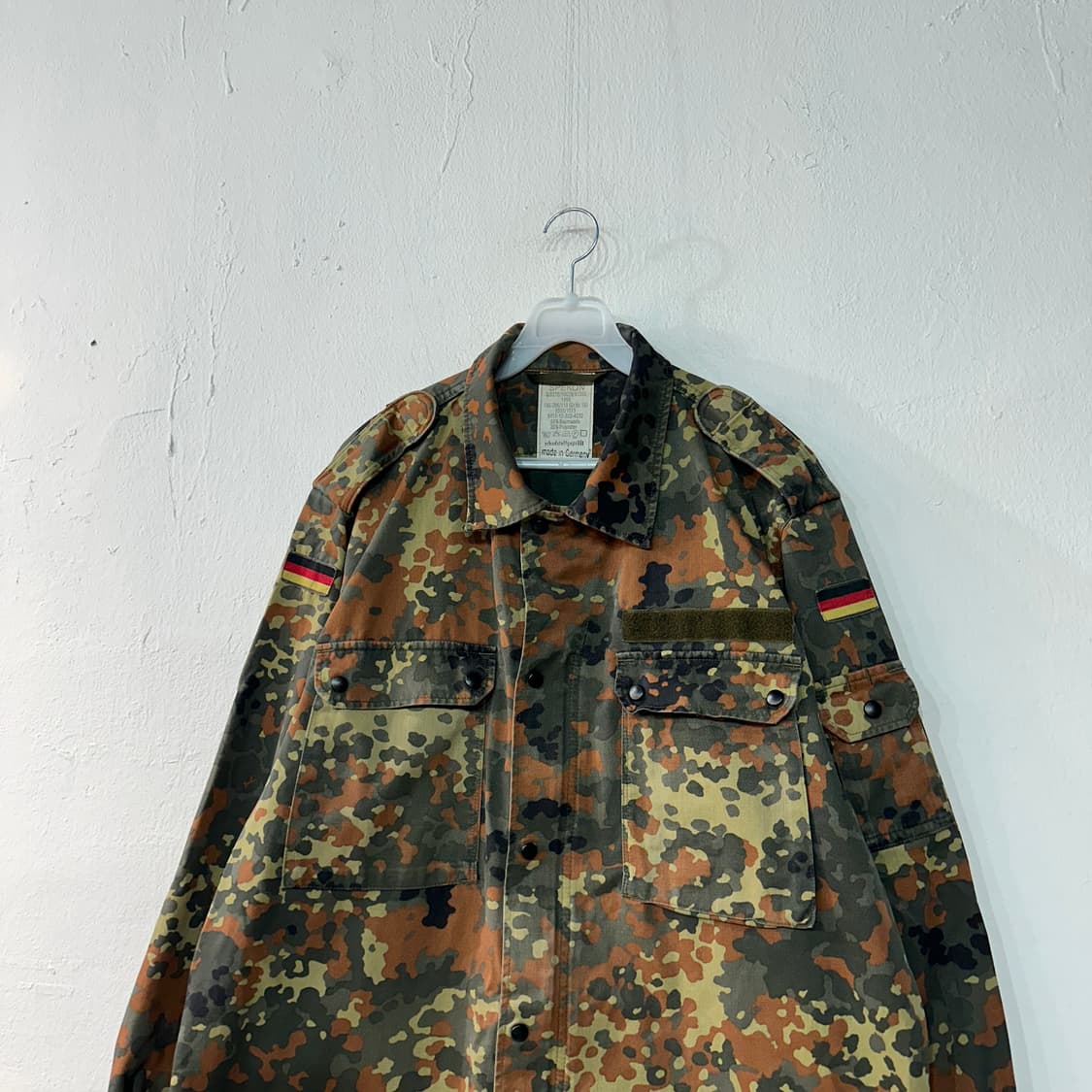 독일군 플렉탄 야상 셔츠 105-110 상품이미지2