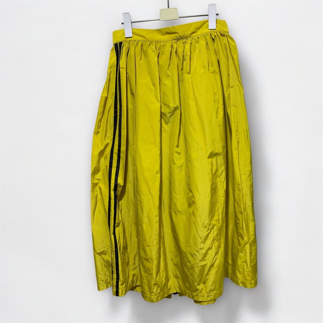 이태리 앞지퍼 장식 롱 스커트 상품이미지2